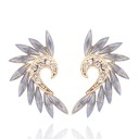 Brincos pendentes femininos com cristais G728 15