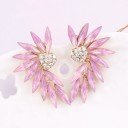 Brincos pendentes femininos com cristais G728 18