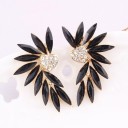 Brincos pendentes femininos com cristais G728 10