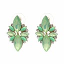 Brincos pendentes femininos com cristais G774 5