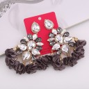 Brincos pendentes femininos com cristal G1239 11