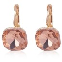 Brincos pendentes femininos com cristal G538 2