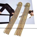 Brincos pendentes femininos com zircões G1447 5