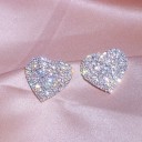 Brincos pendentes femininos com zircões G364 1