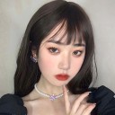 Brincos pendentes femininos com zircões G452 3