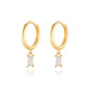 Brincos pendentes femininos com zircões H743 10