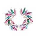 Brincos pendentes femininos com zircónias G147 10