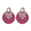 Brincos pendentes femininos com zircónias G202 43