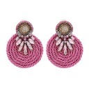 Brincos pendentes femininos com zircónias G202 48