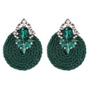 Brincos pendentes femininos com zircónias G202 13