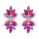 Brincos pendentes femininos com zircónias G639 11