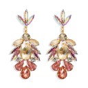 Brincos pendentes femininos com zircónias G639 25