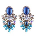 Brincos pendentes femininos com zircónias G639 46