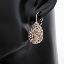 Brincos pendentes femininos com zircónios G539 1