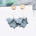 Brincos pendentes femininos flores G484 32