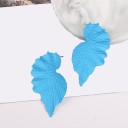 Brincos pendentes femininos folhas G218 4