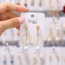 Brincos pendentes femininos G1131 8