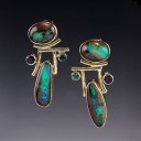 Brincos pendentes femininos G1190 9