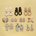 Brincos pendentes femininos G476 1