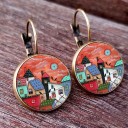 Brincos pendentes femininos H781 7