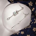 Brincos pendentes femininos R106 3