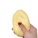 Brinquedo antisstress em forma de amendoim macio gelatinoso flexível ferramenta de relaxamento para a mão para espremer libertação de stress e exercício dos dedos 4