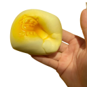 Brinquedo antistress de apertar em forma de pão macio com retorno lento figura squishy para a mão para libertação de stress ferramenta de relaxamento divertida 4