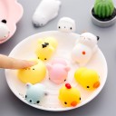 Brinquedo antistress de espremer para a palma da mão Pequeno brinquedo de material PU para libertar tensão e ocupar os dedos Aparência adorável 13