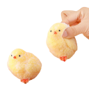 Brinquedo antistress em forma de pintinho Squishy 7 × 6 cm macio em pelúcia de retorno lento, ferramenta de relaxamento para a mão 3