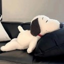Brinquedo de peluche cão Snoopy 60 cm Grande figura macia da série animada Cãozinho adorável para abraçar Decoração e presente para crianças 2