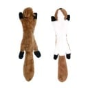 Brinquedo de peluche com apito para cães 45 cm Esquilo sem enchimento Brinquedo interativo resistente Brinquedo com apito para morder Brinquedo macio 2