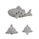 Brinquedo interativo para gatos 12 x 7,7 x 5,6 cm Brinquedo de silicone em forma de peixe para guloseimas Estímulo mental e jogo 6