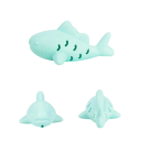 Brinquedo interativo para gatos 12 x 7,7 x 5,6 cm Brinquedo de silicone em forma de peixe para guloseimas Estímulo mental e jogo 7
