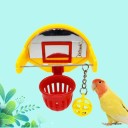 Brinquedo para pássaros cesto de basquetebol C857 2