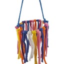 Brinquedo suspenso com cordas para pássaros 1