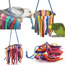 Brinquedo suspenso com cordas para pássaros 3