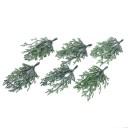 Brins artificiels de conifère 10 pcs 6