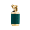 Briquet à gaz Flamme bleue Briquet rétro résistant au vent Verrouillage à une touche Briquet en alliage de zinc 3