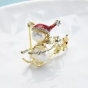 Broche de Noël bonhomme de neige 2