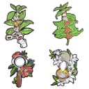 Broche decorativo com motivo de café 6