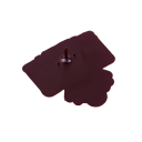 Broche émaillée avec le texte Je ne procrastine pas environ 3,4 x 3,5 cm pin noir-rouge accessoire de vêtement sac à dos cadeau 2