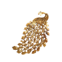 Broche paon 3
