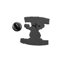 Broche pin Pew Pew Madafakas poulet environ 3,5 x 3,1 cm insigne en métal coloré pour sac à dos vêtements sac accessoire humoristique 2