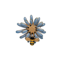 Broches de animales de moda 2–5,5 cm Aleación de zinc Colorido Flamenco caracol abeja cabra caballo Accesorio original 10