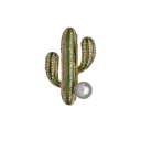 Broches de plantas de moda 2,8–9,1 cm Aleación de zinc Varios tipos Hojas y flores Accesorio natural elegante 14