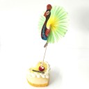 Brocheta de cóctel con pavo real 25 uds. 5