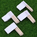 Brochetas bandera blanca 100 uds 4