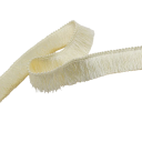 Brodeerattu nauha tupsuilla 2,8 cm x 1 m Polyesterinen koristeellinen nauha koristeellisin tupsuin vaatteiden, mekkojen ja tekstiililisävarusteiden koristeluun 10
