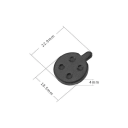 Bromsklossar 23 x 19 x 4 mm för elektrisk sparkcykel Xiaomi Pro, Pro2, 1S Reservdel med hög hållbarhet och prestanda 2