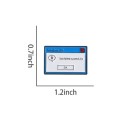 Broșă de modă pentru birou Motiv mesaj Windows XP Task Failed Successfully Design IT amuzant Pentru muncă și timp liber 2